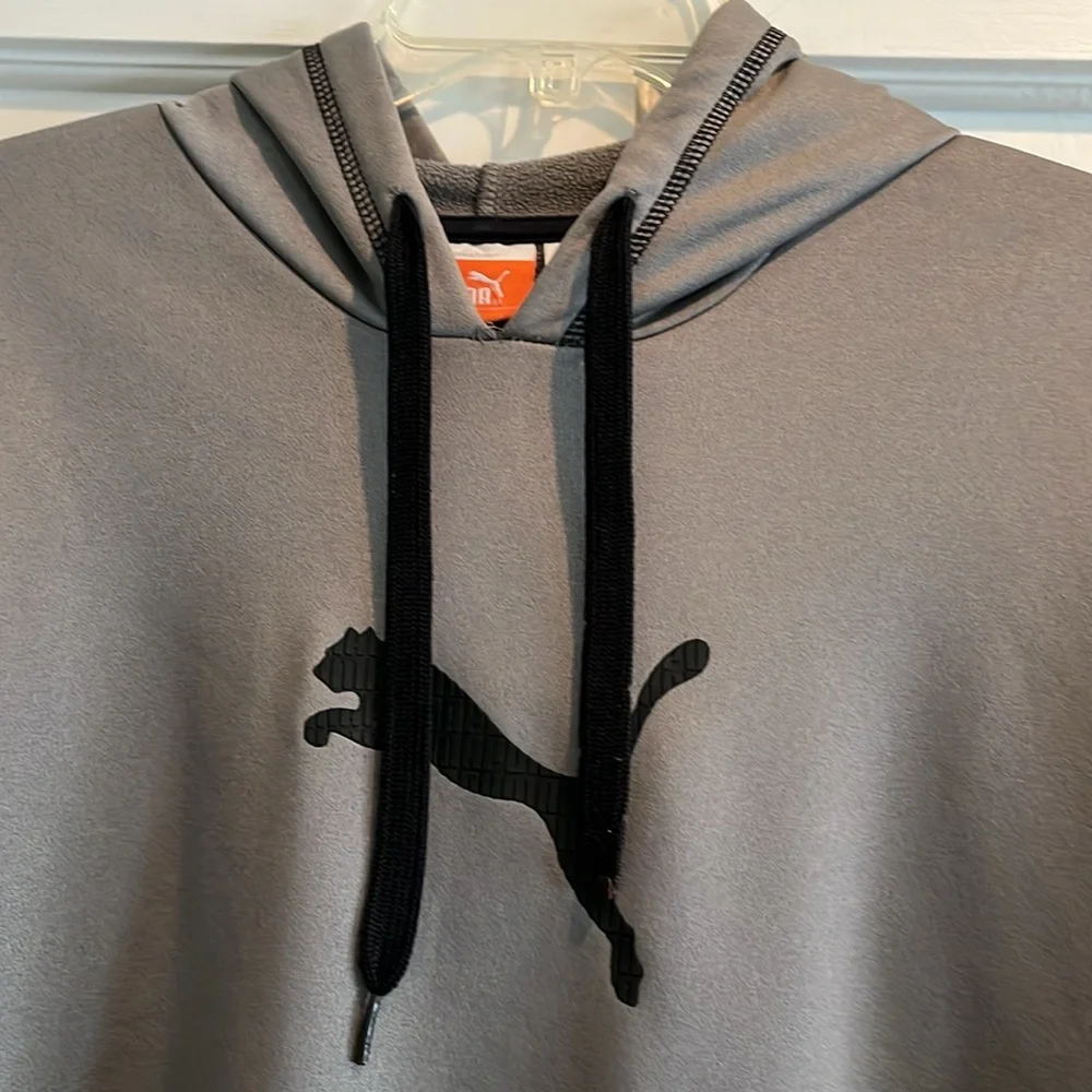 Gray PUMA Hoodie - Picture 2 of 4